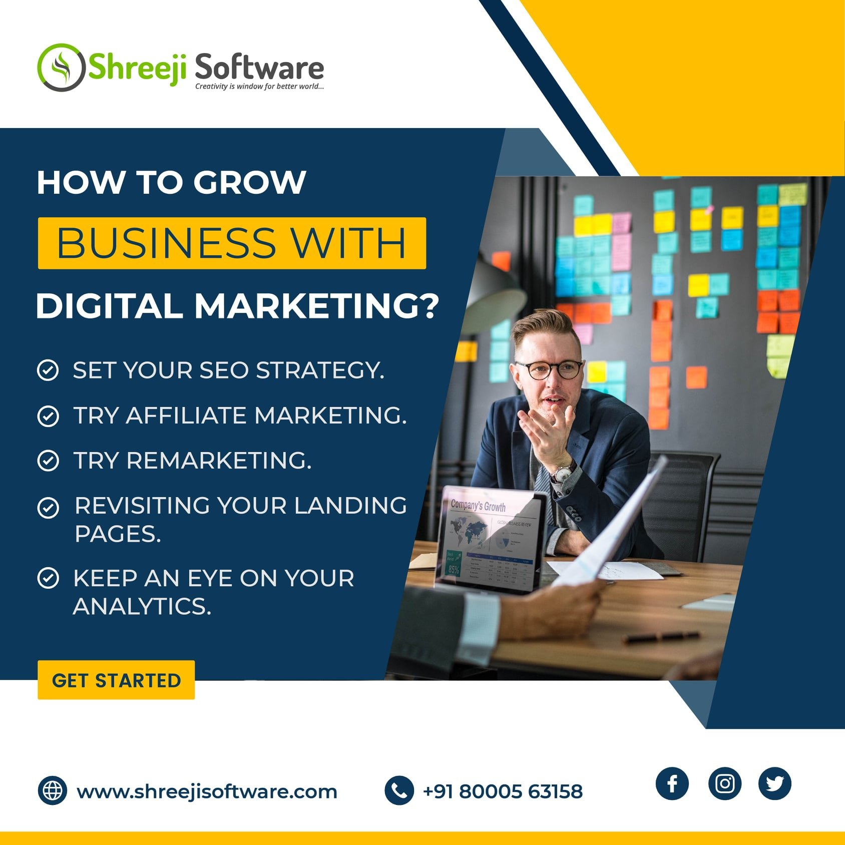 Shreeji Software Best Digital Marketing Company in Ahmedabad | Gujarat | India