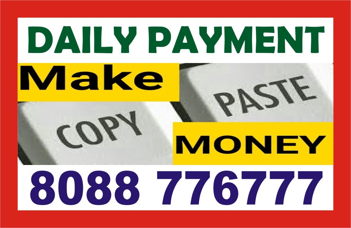 Urgent Hiring For Copy Paste work | Flexible time | 595 | daily Payout