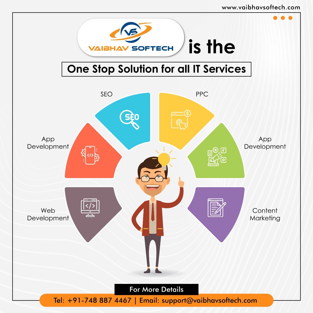 𝐃𝐢𝐠𝐢𝐭𝐚𝐥 𝐌𝐚𝐫𝐤𝐞𝐭𝐢𝐧𝐠 VAIBHAV SOFTECH IS THE ONE STOP SOLUTION FOR ALL IT SERVICES