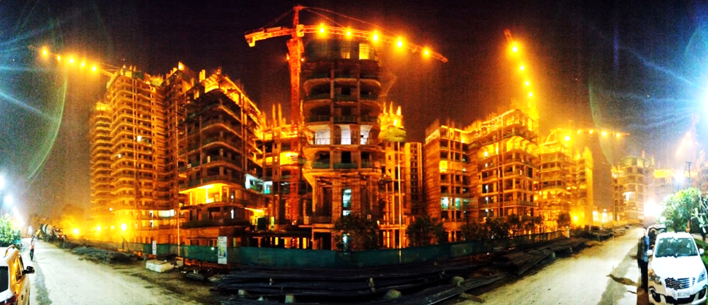 Residential construction and Infrastructure development in India