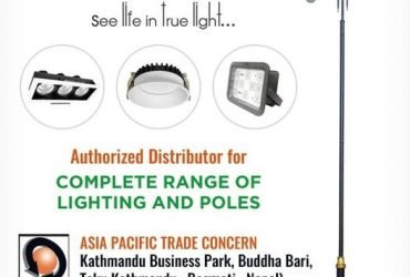 LED lights in Kathmandu, Nepal, decorative poles lights – Mayfair