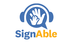 Communicate with the deaf using a sign language interpreter