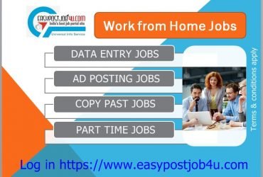 Data Entry jobs vacancy in your city