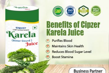 Karela Juice provides vitamin C and promotes immunity, brain health,& tissue healing