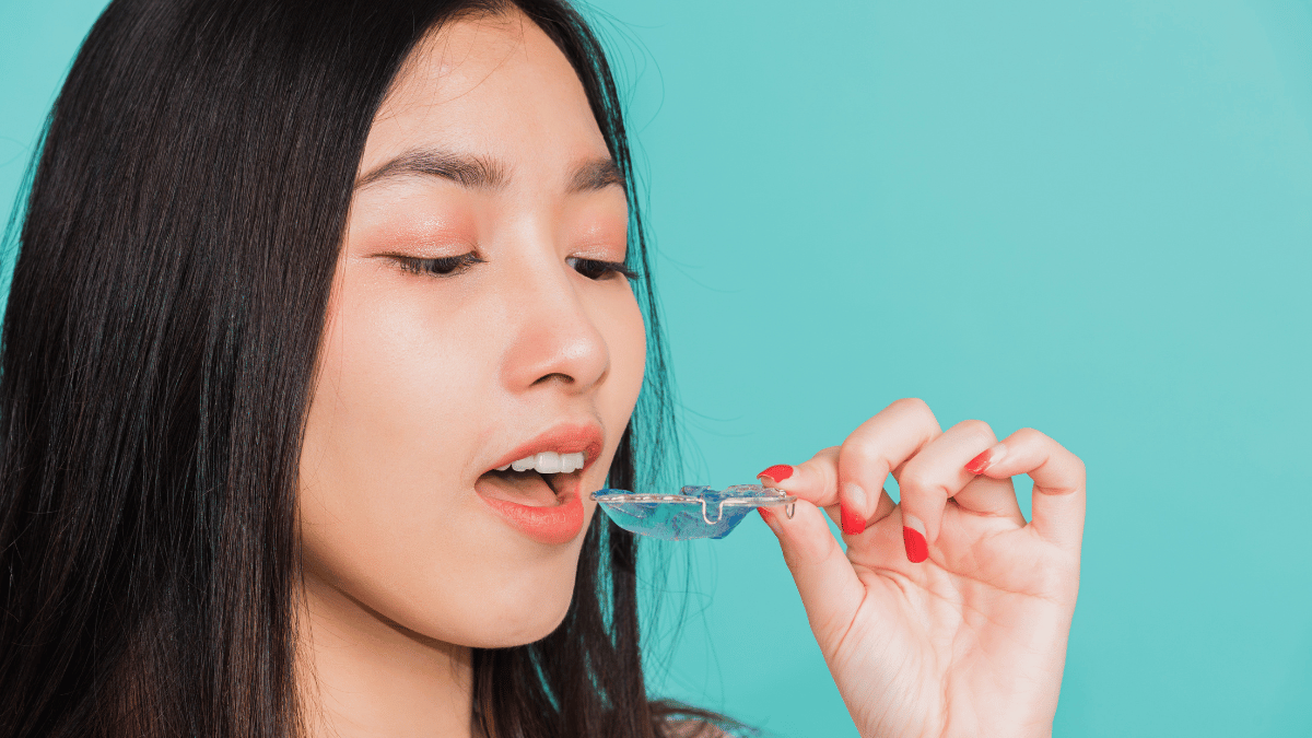 Dental transparent braces