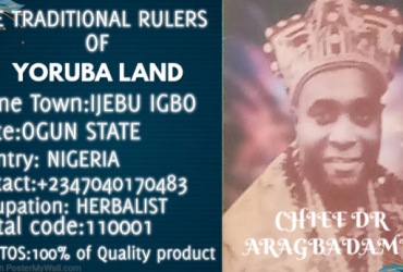 The best powerful juju spiritual herbalist in Nigeria  +2347040170483