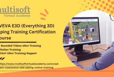 AVEVA E3D (Everything 3D) Piping Training Certification Course