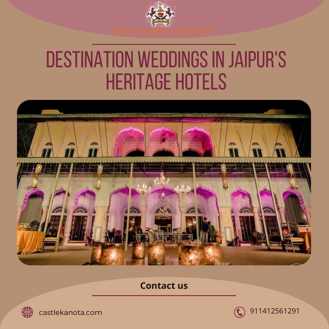 Private: Destination Weddings in Jaipur's Heritage Hotels