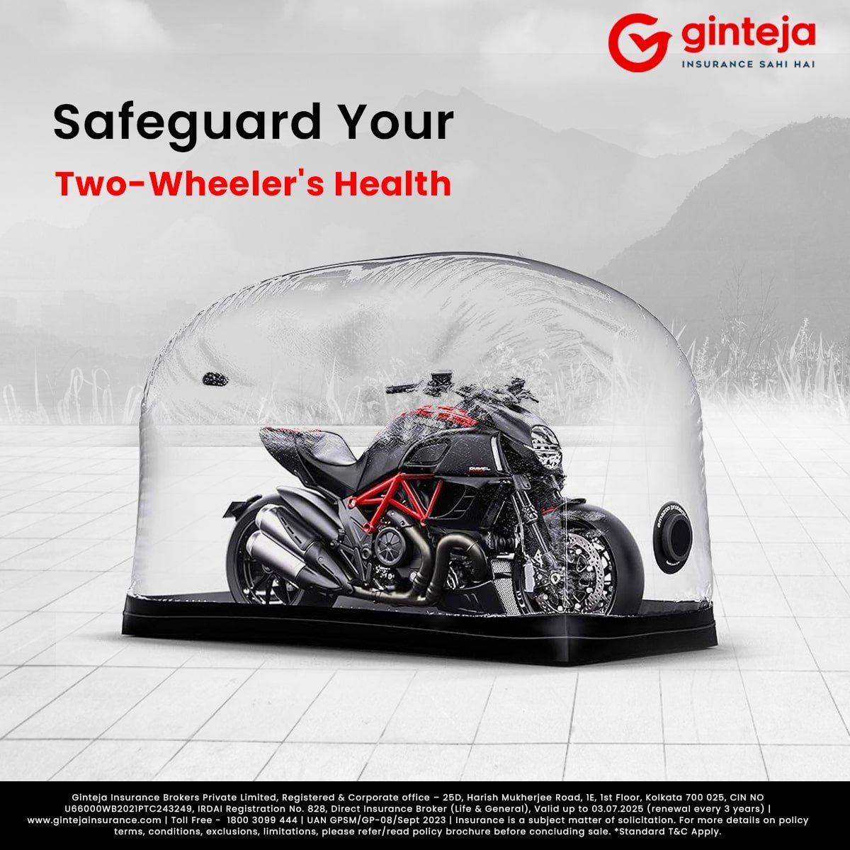 Ginteja Guardian: Safeguarding Your Two-Wheeled Adventure !