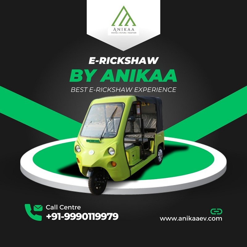 Best E-Rickshaw for Cargo and Passenger Use – Anikaa