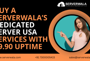 Buy Serverwala’s Dedicated Server USA Services With 99.90 Uptime