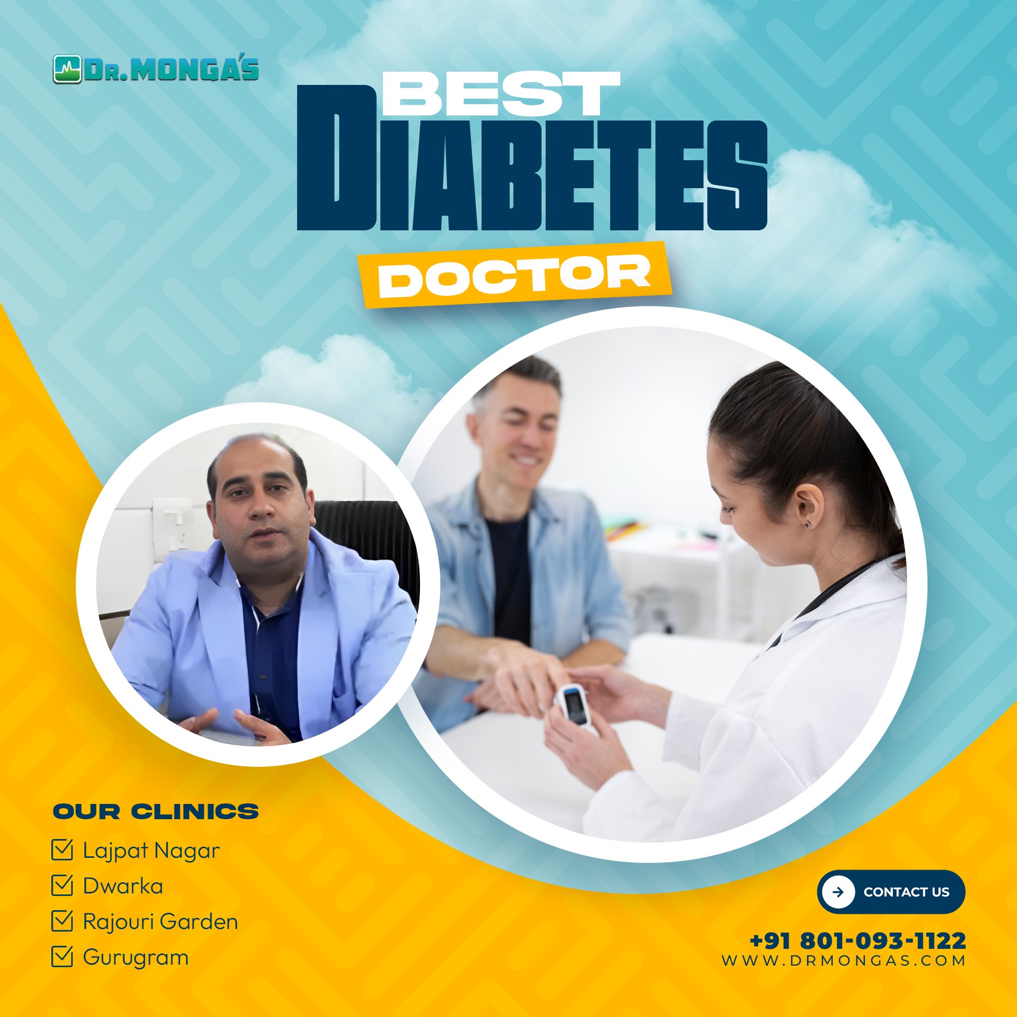 Best Diabetes Doctor Near Sadar Bazar | 8010931122