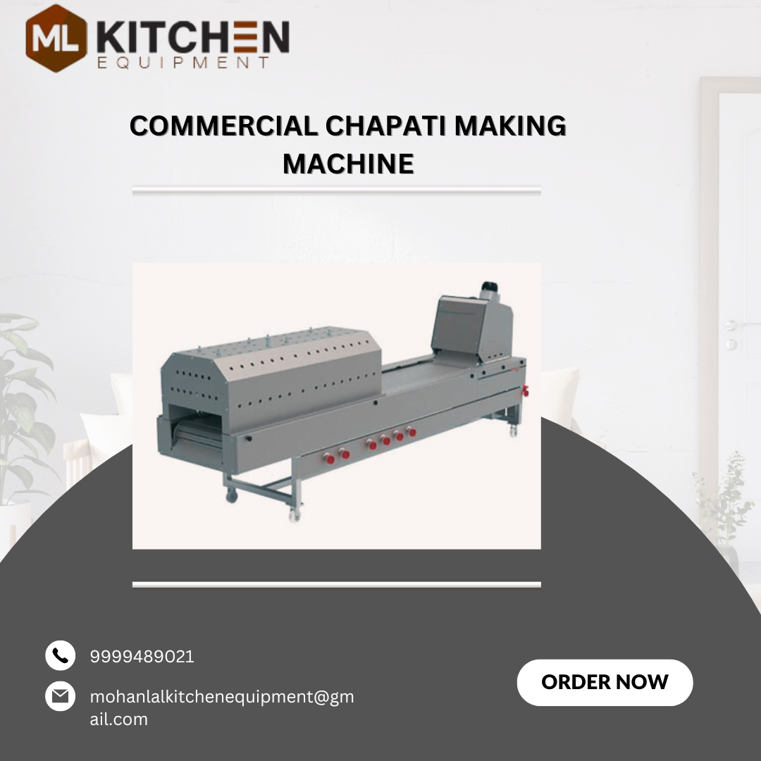 Industrial Kitchen Equipments: Chapati Making Machines Manufacturer In Delhi, India