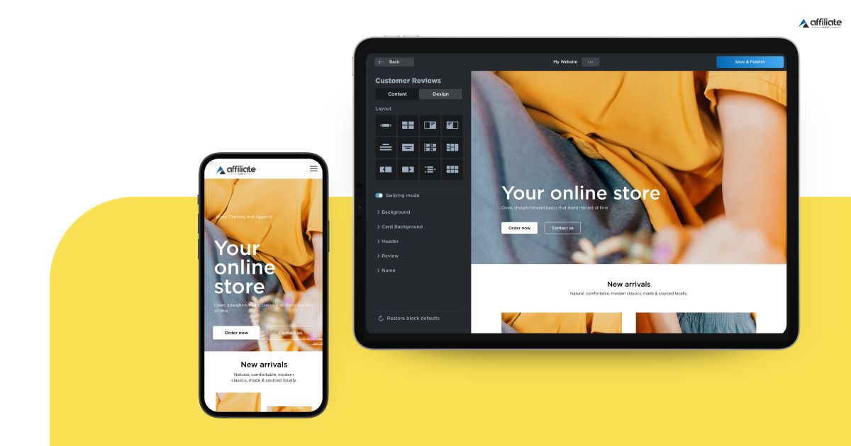Private: What customization options are available for stores built with “affiliate-market.info”?