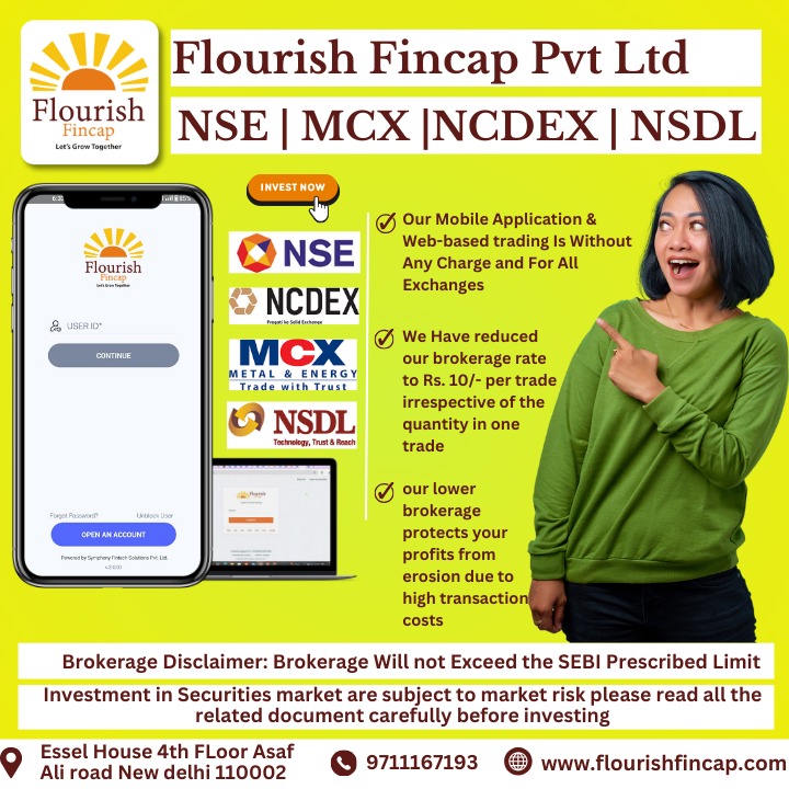 Lowest Stock Market Brokerage In Delhi.
