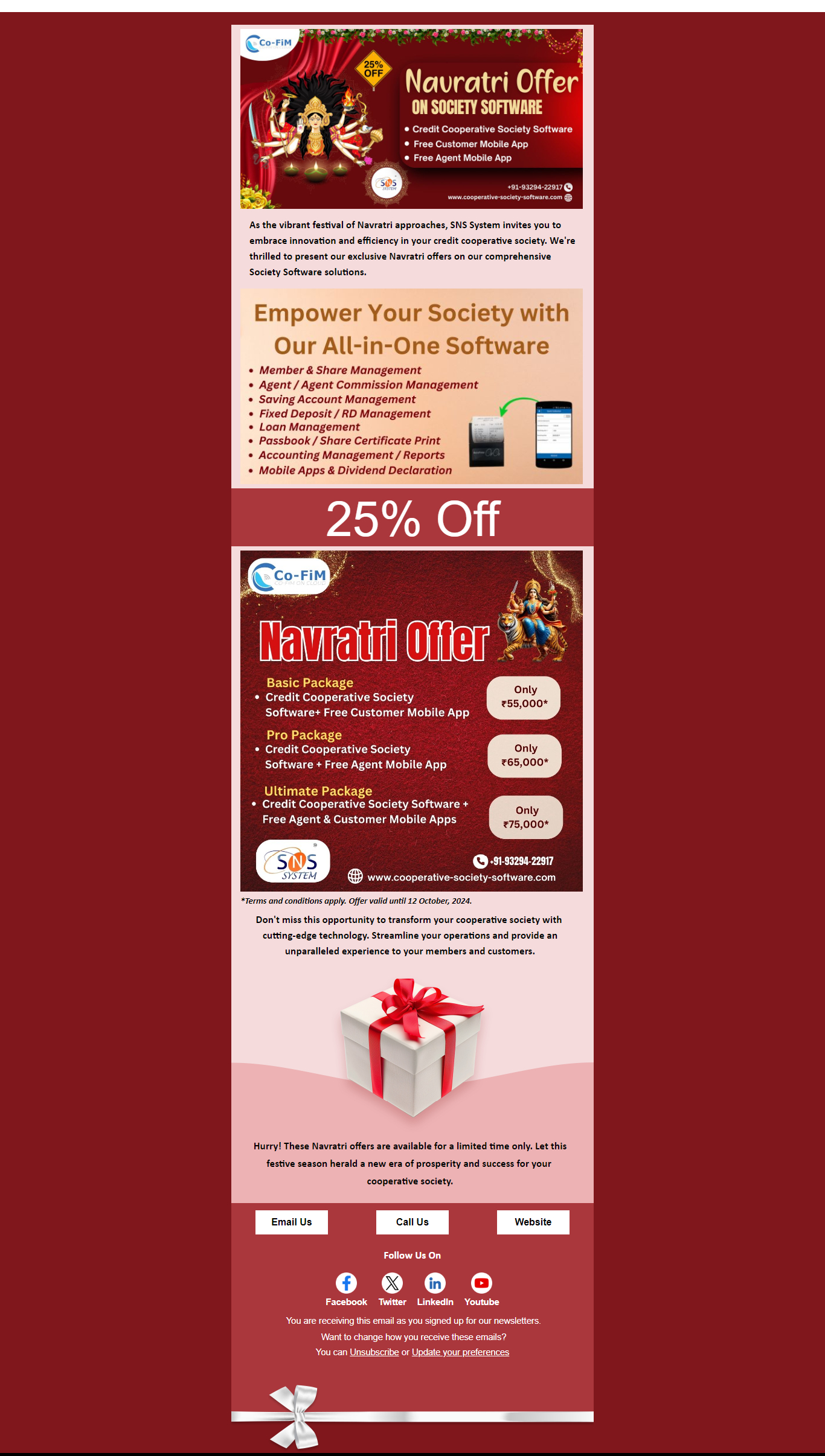 Navratri 2024 Offer: Revolutionize Your Cooperative Society with SNS System