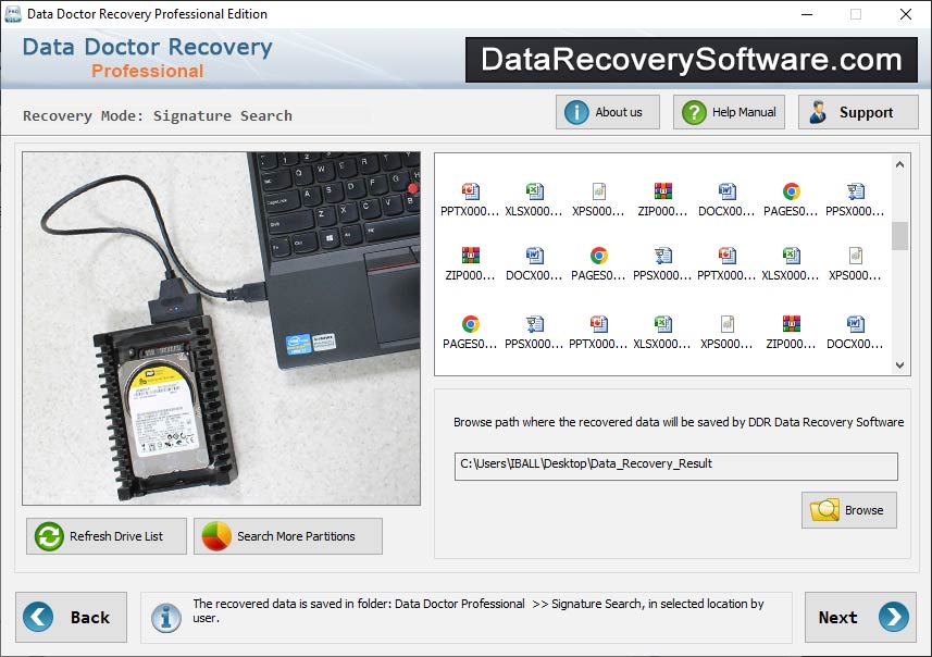 Professional Data Recovery Software
