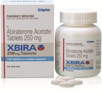 Prostate cancer treatment using Xbira 250mg tablet