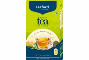 Leeford Herbal Infusion Detox Desi Kahwa Green Tea for Weight Loss, Helps to Improve Immunity and Detoxify the Body (30 Herbal Infusion Bags)