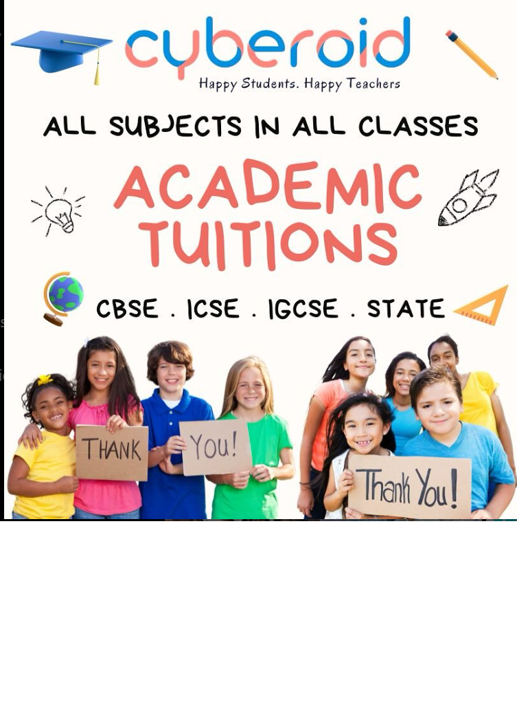 Best Academic Tuition (CBSE, ICSE, IGCSE, State & IB) Classes in Kerala