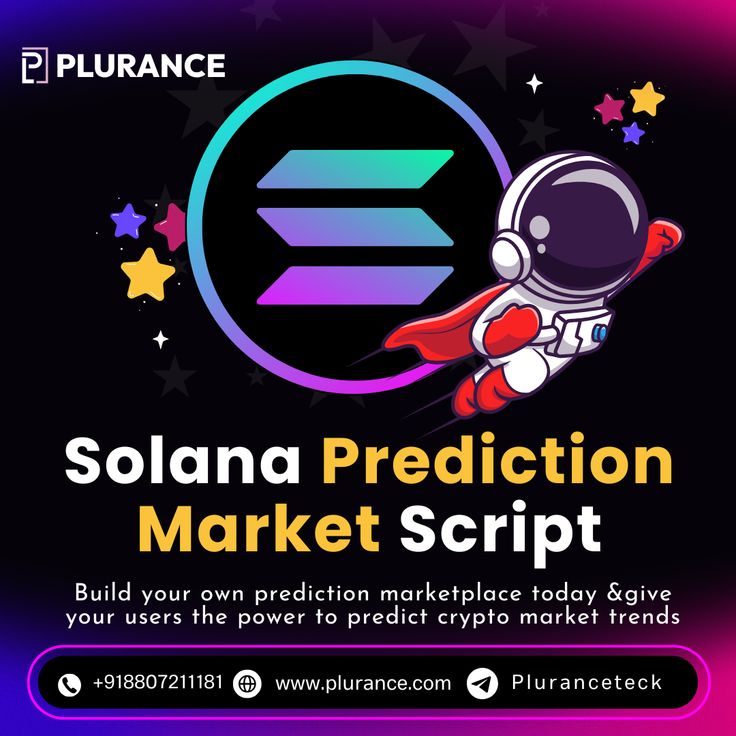 Solana Prediction Market Script: Instant solution to build your prediction marketplace