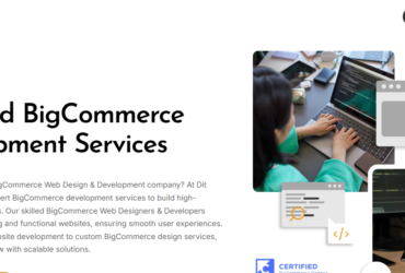 Bigcommerce website design services agency | bigcommerce development company