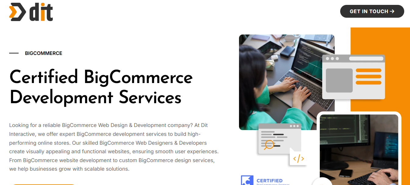 Bigcommerce website design services agency | bigcommerce development company