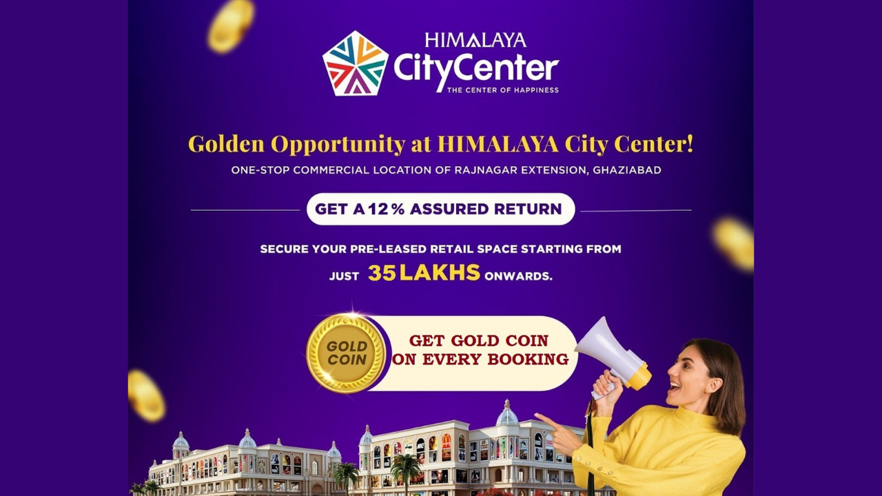 Himalaya City Center is a GDA Approved Commercial Project in Raj Nagar Extension Ghaziabad.