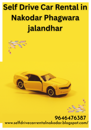 Self Drive Car Rental in Nakodar Phagwara jalandhar 9646476387