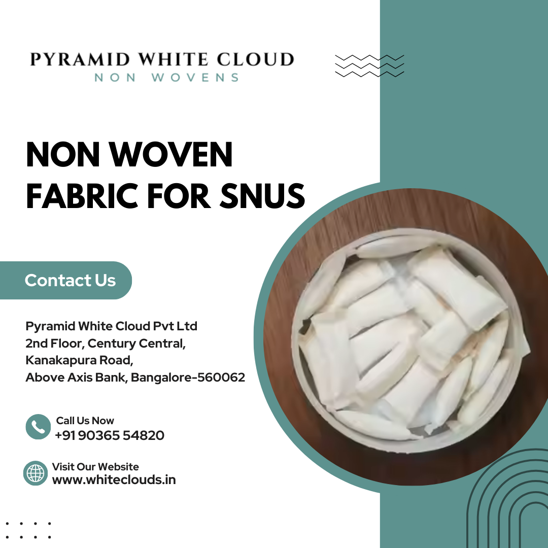 Premium Nonwoven Fabric for Nicotine Pouches & Snus