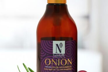 NutriGlow Unisex Onion Anti Dandruff Shampoo