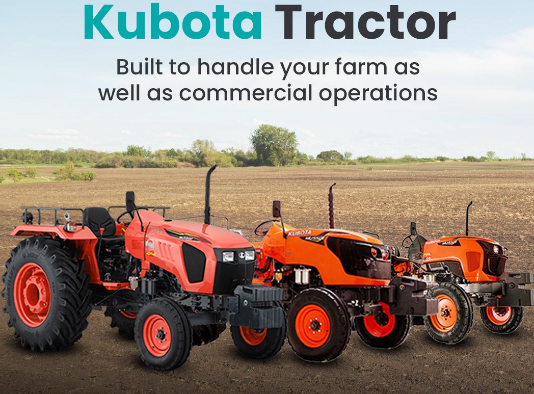 Find the Kubota Tractors with Price, and Features