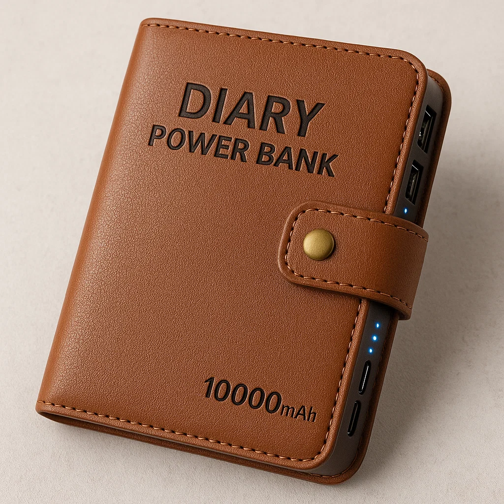Buy Premium Diary With Inbuilt Power Bank Online