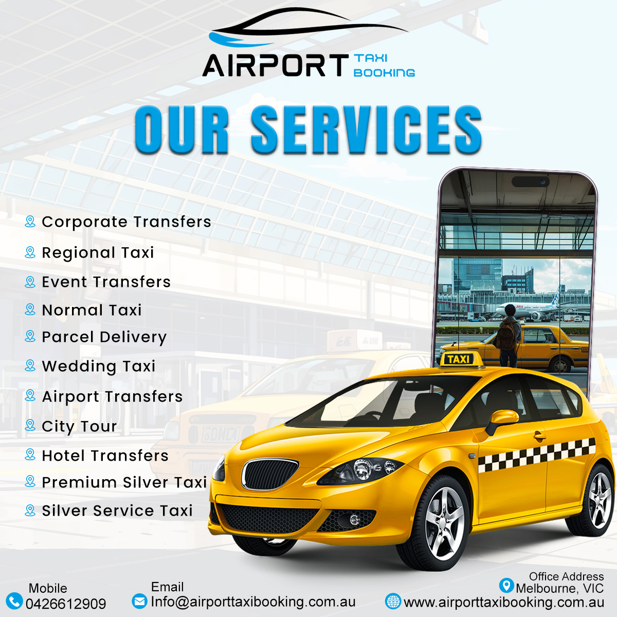 Event transfer taxi booking –  Airport Taxi Booking