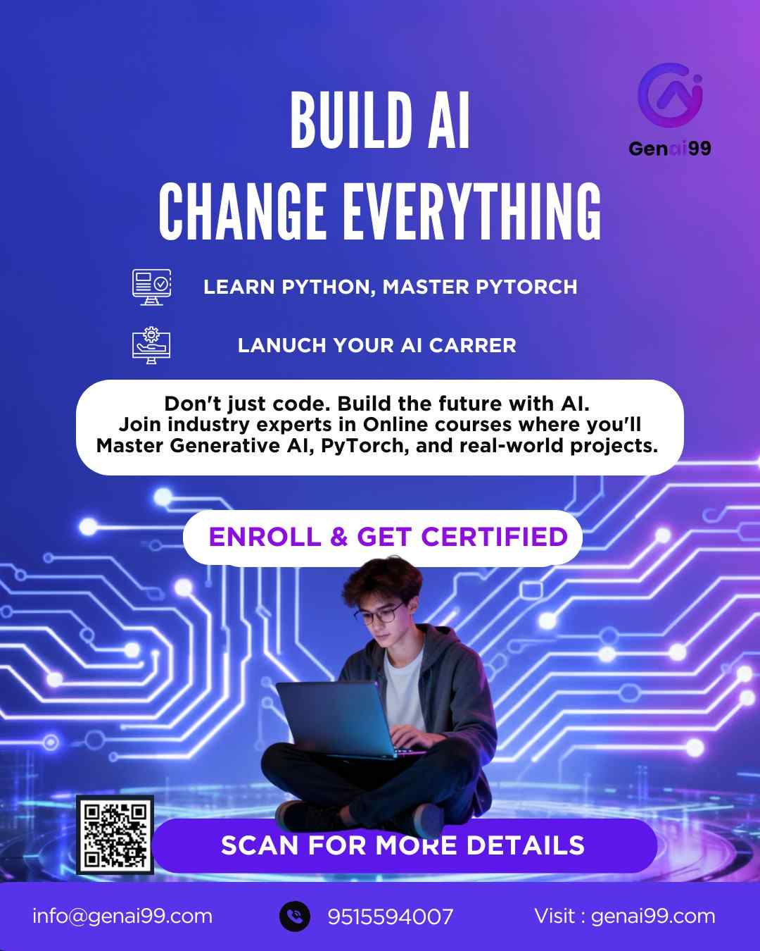 Best Generative AI Course Hyderabad | GenAI99