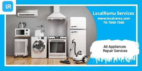 Book your Refrigerator Repair Service through Localramu's professional technicians